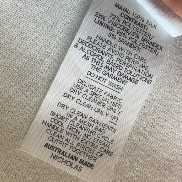 Nicholas strapless silk dress Revolve - Picture 4 of 5